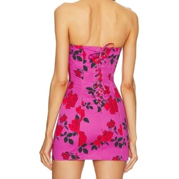 Mirae Chance Dress in Rose Size 36/2 - Picture 6 of 10